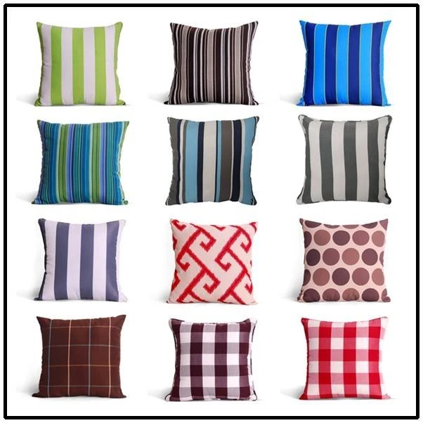 stripe outdoor cushions